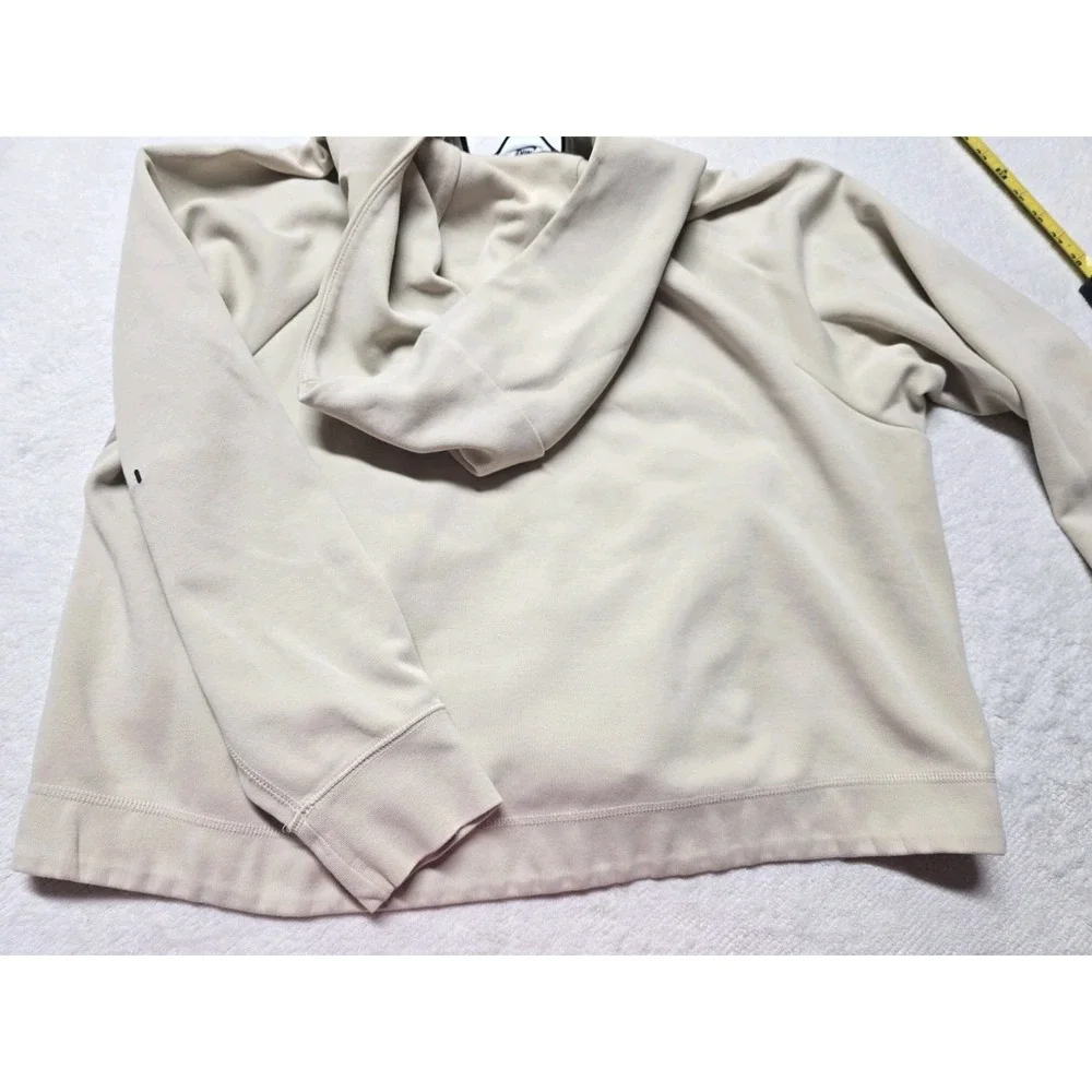 Nike Tech Fleece Full Zip Hoodie Women's Plus 1X Beige Brown Athletic Jacket